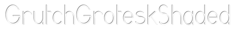 Grutch Grotesk