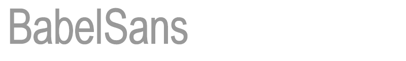 Babel Sans