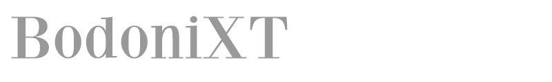 Bodoni XT