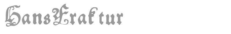 Hans Fraktur