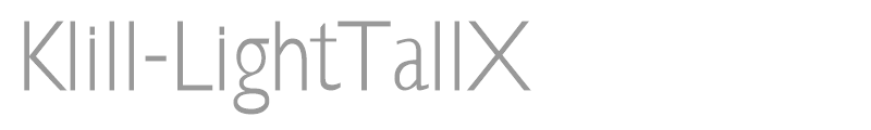Klill Light Tall X