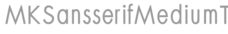 MK Sans Tall Medium