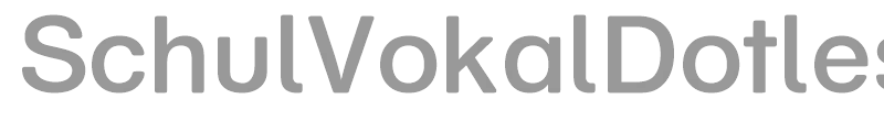Schul Vokal Dotless