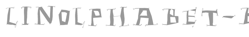 Linolphabet Bold