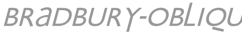 Bradbury Oblique