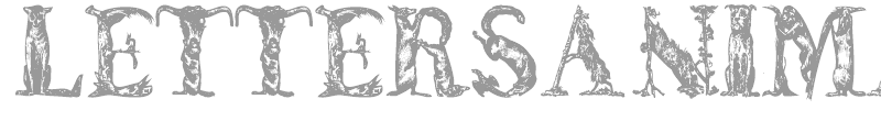 Letters Animales