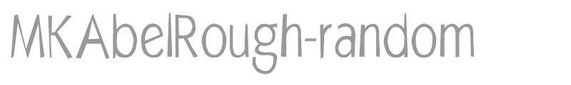 MK Abel Rough Random