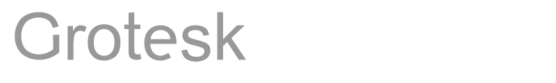 Grotesk