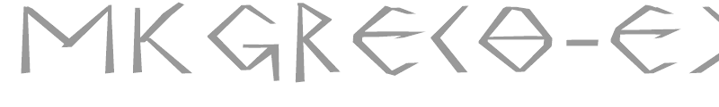 MK Greco Extra Bold