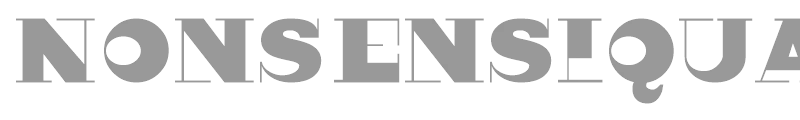 Nonsensiqua