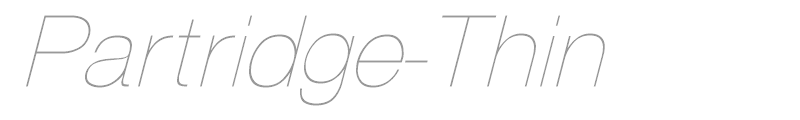 Partridge Thin