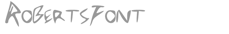Roberts Font