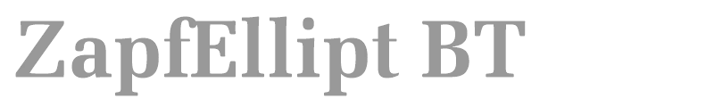 ZapfEllipt BT