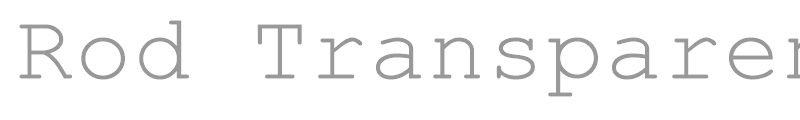 Rod Transparent