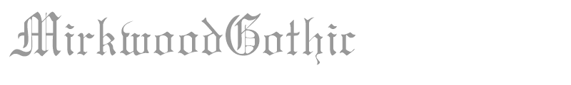 MirkwoodGothic