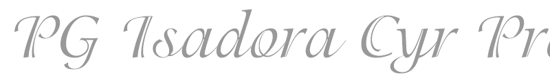 PG Isadora Cyr Pro