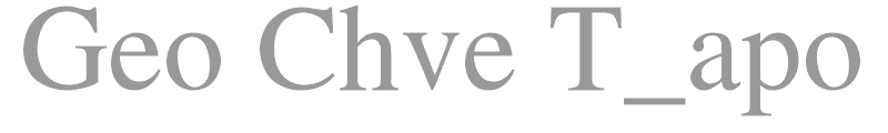 Geo Chve T_apo
