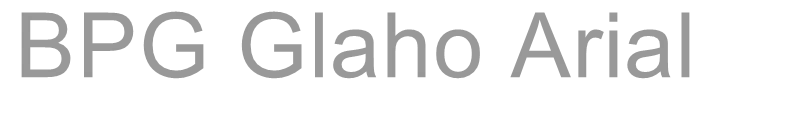 BPG Glaho Arial