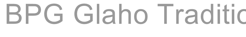 BPG Glaho Traditional Arial