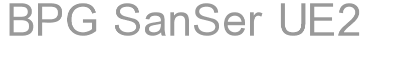 BPG SanSer UE2
