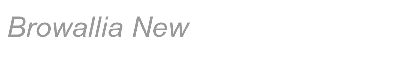 Browallia New