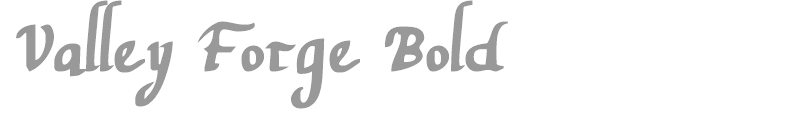 Valley Forge Bold