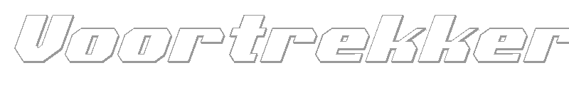 Voortrekker 3D Italic