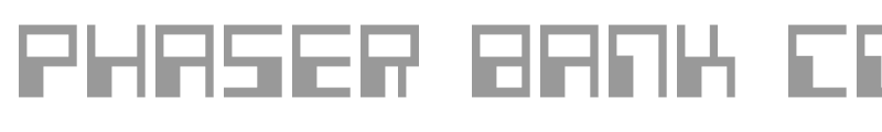 Phaser Bank Condensed