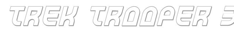 Trek Trooper 3D Italic