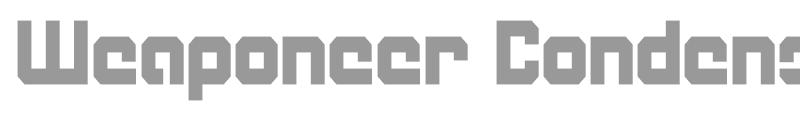 Weaponeer Condensed