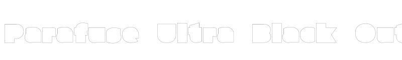 Parafuse Ultra Black Outline