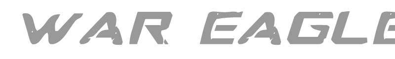 War Eagle Bold Italic