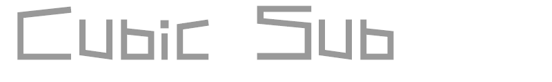 Cubic Sub