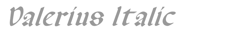 Valerius Italic