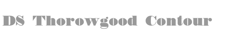 DS Thorowgood Contour