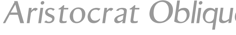 Aristocrat Oblique