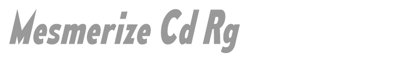 Mesmerize Cd Rg