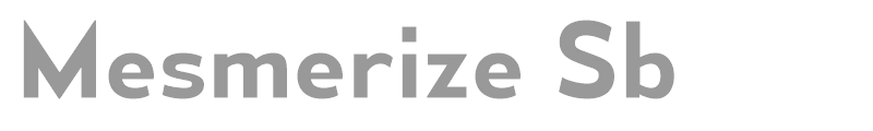 Mesmerize Sb