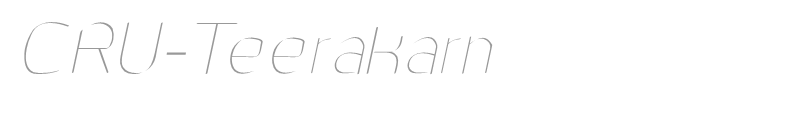 CRU-Teerakarn