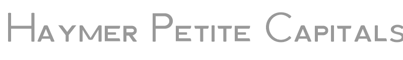 Haymer Petite Capitals Light