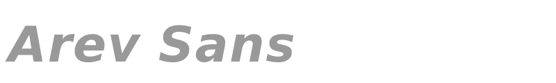 Arev Sans