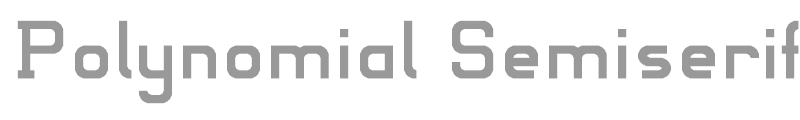 Polynomial Semiserif