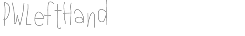 PW Left Hand