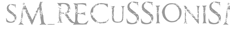 SM_recussionisM Caps