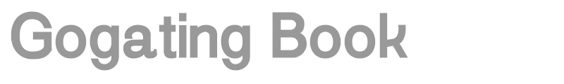 Gogating Book