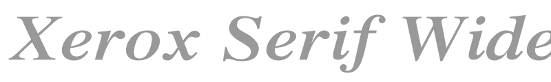 Xerox Serif Wide