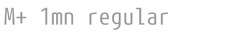 M+ 1mn regular