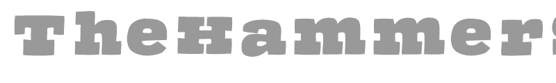 TheHammerSlabserif