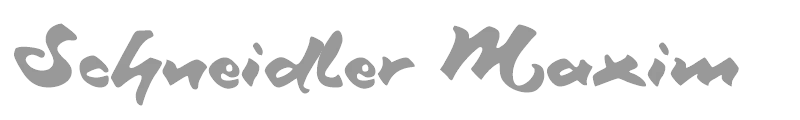 Schneidler Maxim