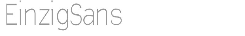 Einzig Sans